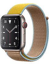Best available price of Apple Watch Edition Series 5 in Saudia