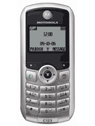 Best available price of Motorola C123 in Saudia