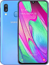 Best available price of Samsung Galaxy A40 in Saudia